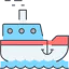 Fishing boat Symbol 64x64