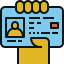 Id card icon 64x64