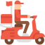 Delivery bike Symbol 64x64