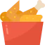 Fried chicken icon 64x64
