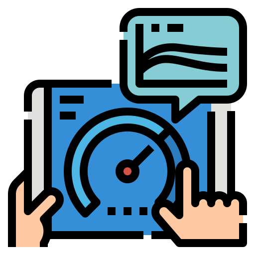 Speed test icon