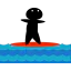 Surfing icon 64x64