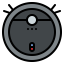 Robot vacuum cleaner icon 64x64