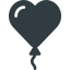 Heart balloon Symbol 64x64