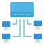 Network hub ícono 64x64