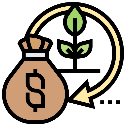 Return on investment icon