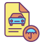 Car insurance icon 64x64