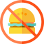 No fast food Symbol 64x64