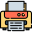 Paper printer icon 64x64