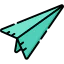 Paper plane biểu tượng 64x64