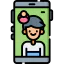 Video call biểu tượng 64x64