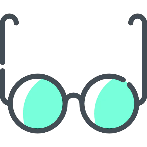 Reading glasses icon