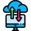 Cloud computing ícono 64x64
