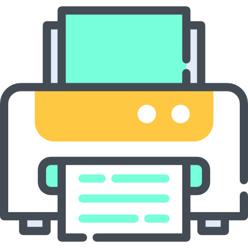 Paper printer icon