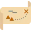Treasure map icon 64x64