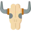 Bull skull icon 64x64