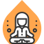 Lotus position Symbol 64x64