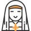 Nun Symbol 64x64