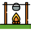 Campfire icon 64x64