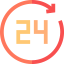 24 hours icon 64x64