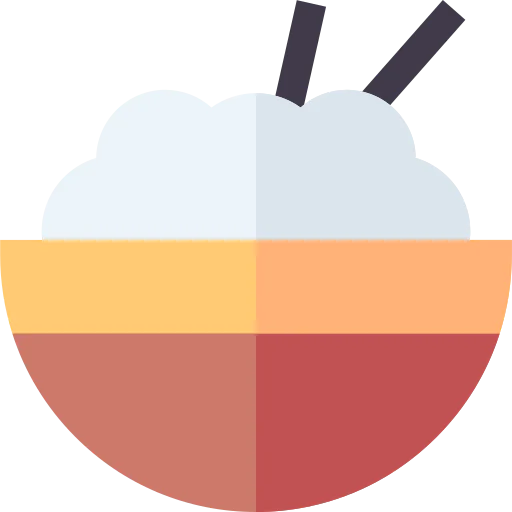 Rice bowl icon
