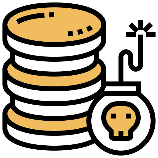 Cyber attack icon