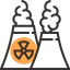 Nuclear plant icon 64x64