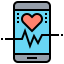 Heart rate icon 64x64