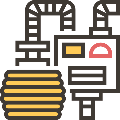 Industrial robot icon