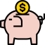 Piggy bank アイコン 64x64
