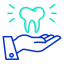 Dental care icon 64x64