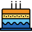 Birthday cake icon 64x64