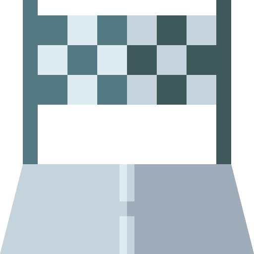 Finish flag icon