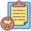 Dental record icon 64x64