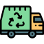 Garbage truck icon 64x64