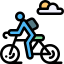 Cyclist icon 64x64