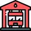 Fire station icon 64x64