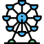 Ferris wheel icon 64x64