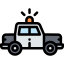 Police car icon 64x64