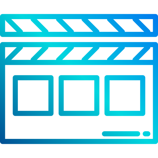 Clapperboard icon