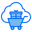 Online shopping icon 64x64