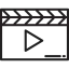 Clapperboard icon 64x64