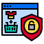 Online shopping icon 64x64