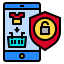 Online shopping icon 64x64