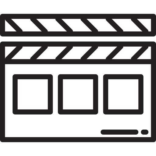 Clapperboard icon