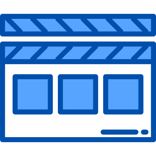 Clapperboard icon
