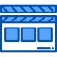 Clapperboard icon 64x64