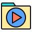 Video folder icon 64x64