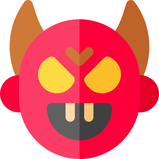 Devil mask icon