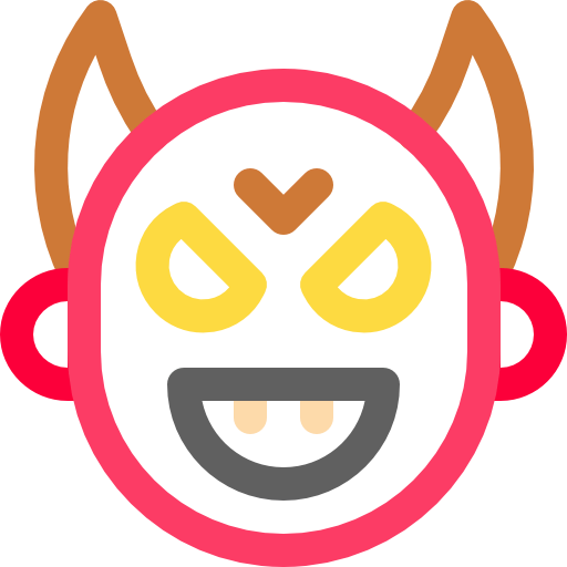 Devil mask icon
